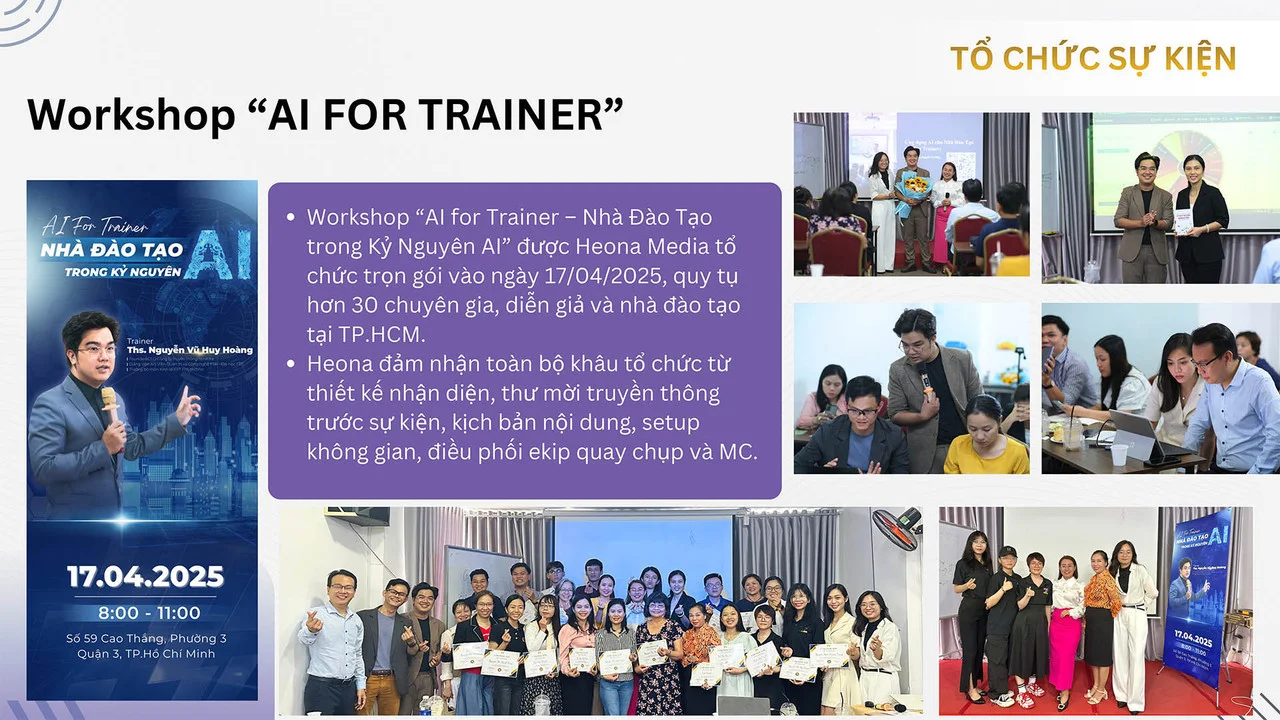 Heona Media - Giải pháp Education Event 360 (Tổ chức sự kiện giáo dục trọn gói)