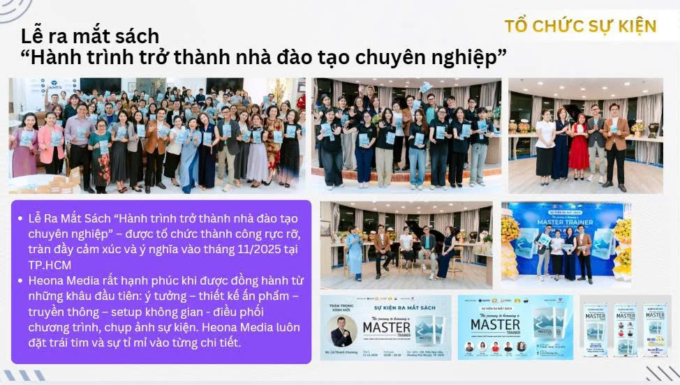 Dấu mốc giáo dục: Lễ ra mắt sách & Tôn vinh hành trình cống hiến của người thầy